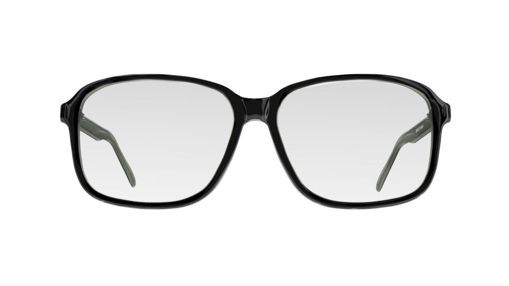 Eclipse Square Black Full Rim Eyeglasses