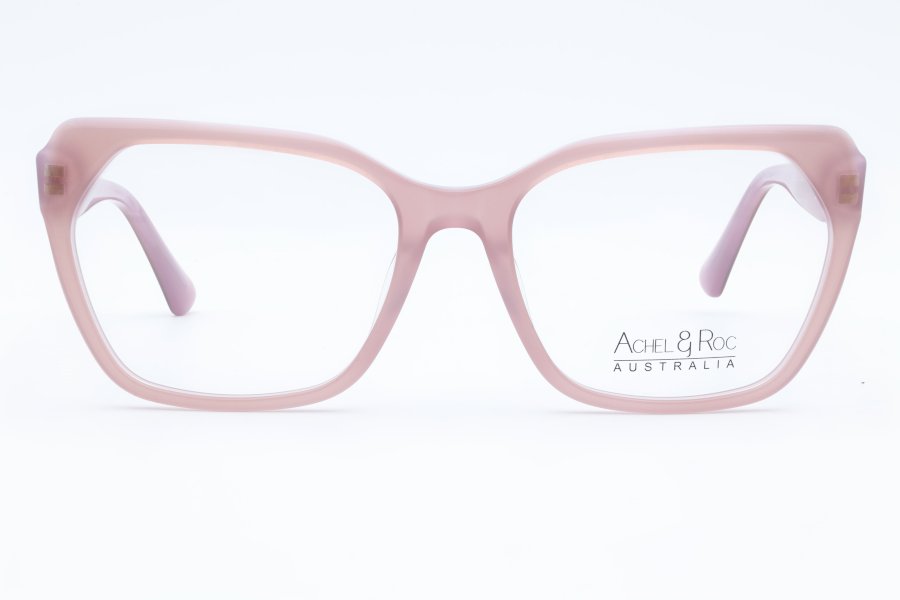 Achel & Roc Pulse Square Nude Full Rim Eyeglasses