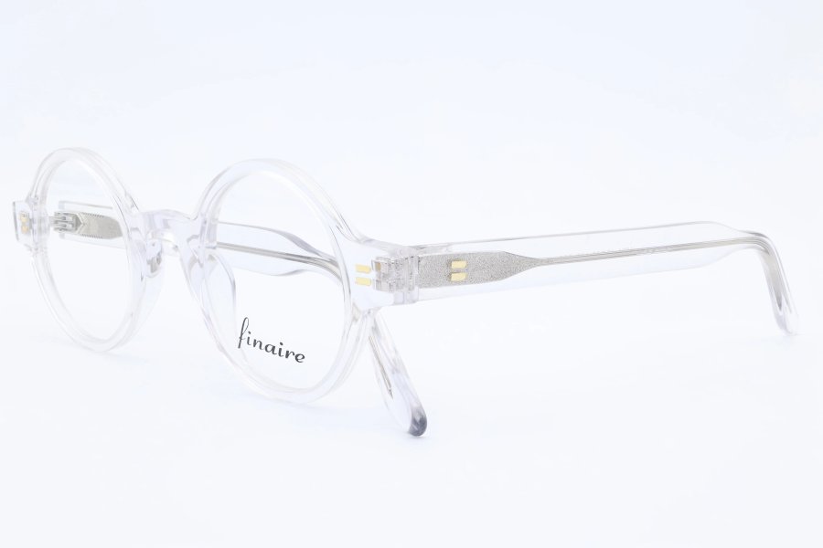 Finaire Symmetry Round Clear Full Rim Eyeglasses