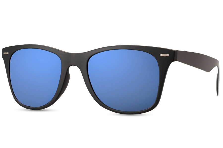 Stark Square Black Full Rim Sunglasses