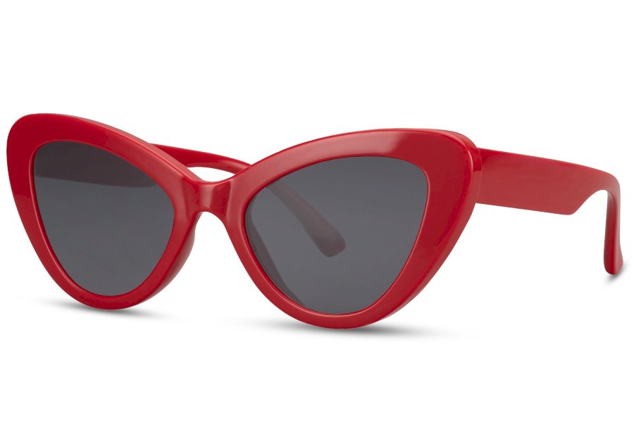 Sway Cat Eye Red Full Rim Sunglasses
