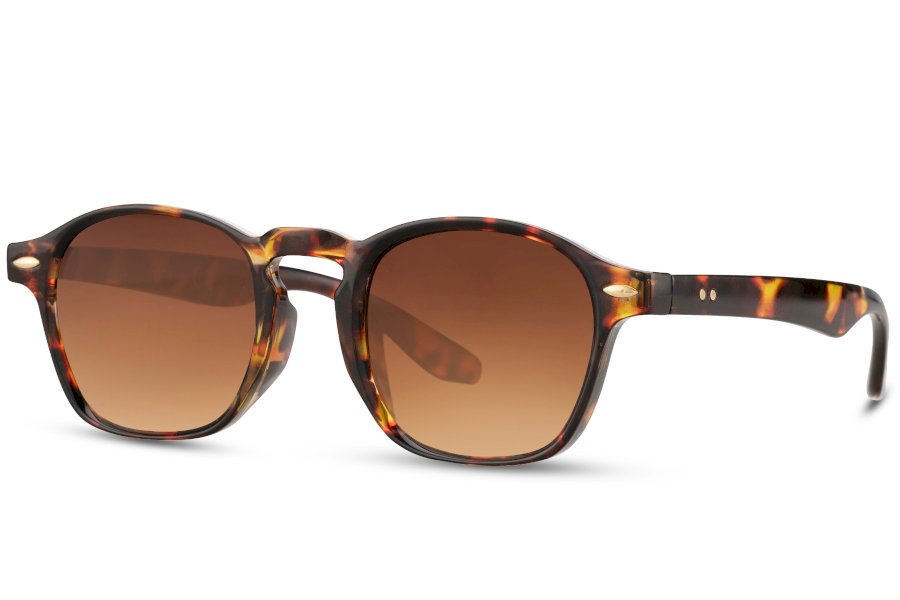 Bronn Wayfarer Brown Full Rim Sunglasses