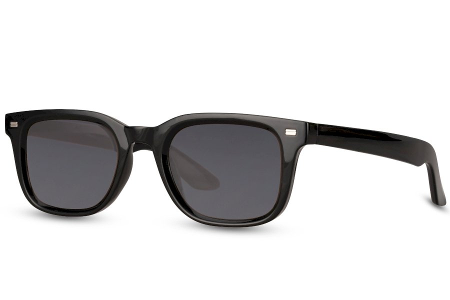 Gravix Wayfarer Black Full Rim Sunglasses