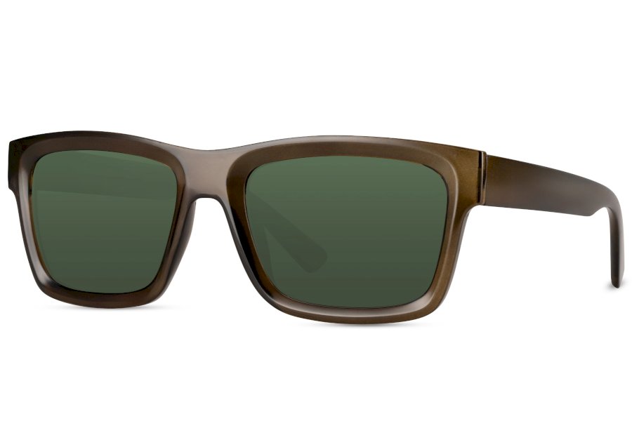 Tamar Square Brown Full Rim Sunglasses