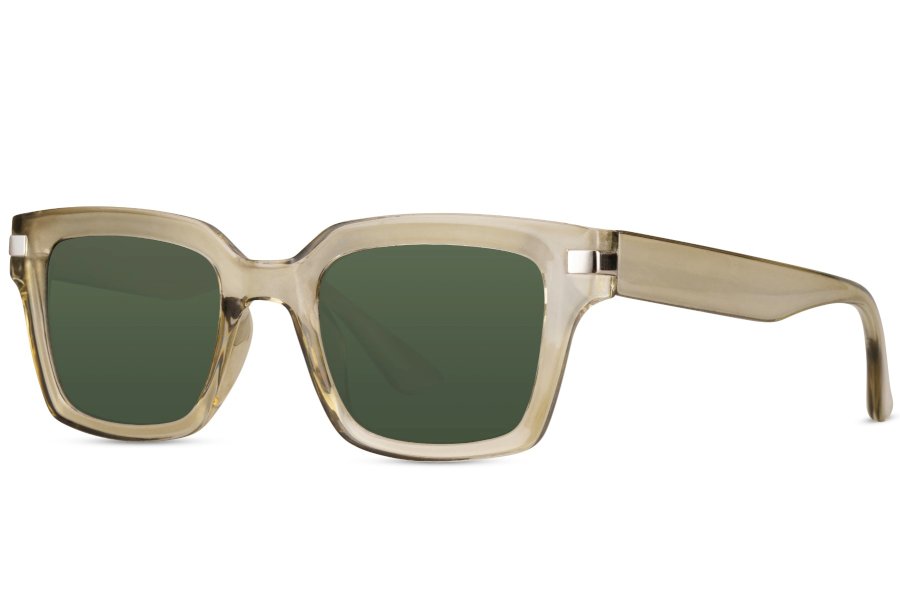 Zelene Wayfarer Green Full Rim Sunglasses