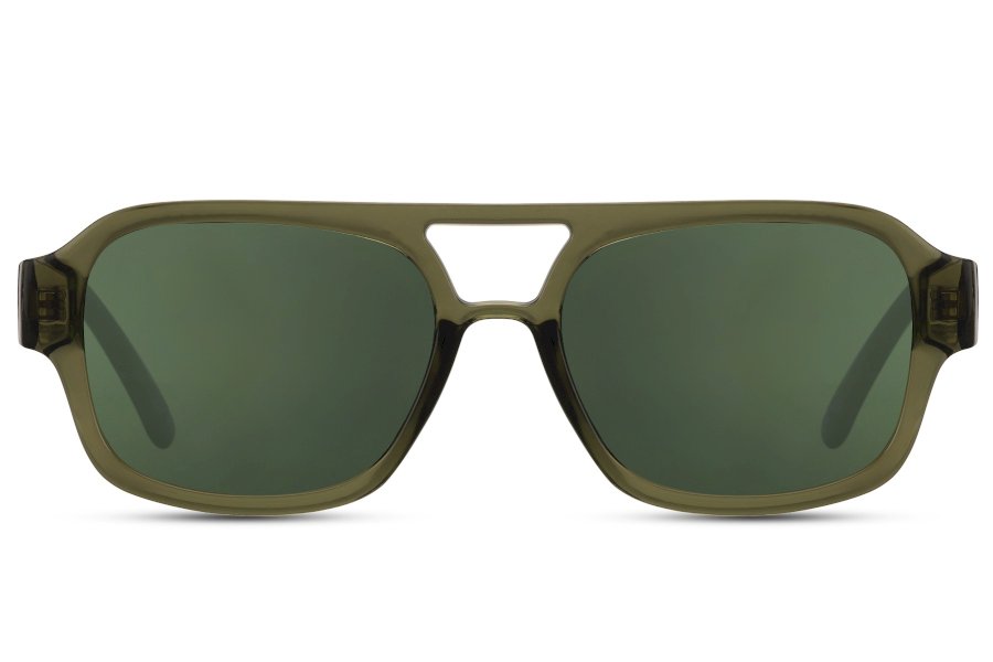 Cairn Square Green Full Rim Sunglasses