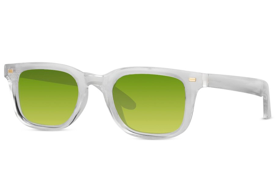 Zeiro Wayfarer Transparent Full Rim Sunglasses