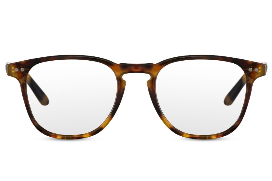 Lexen Square Brown Full Rim Eyeglasses