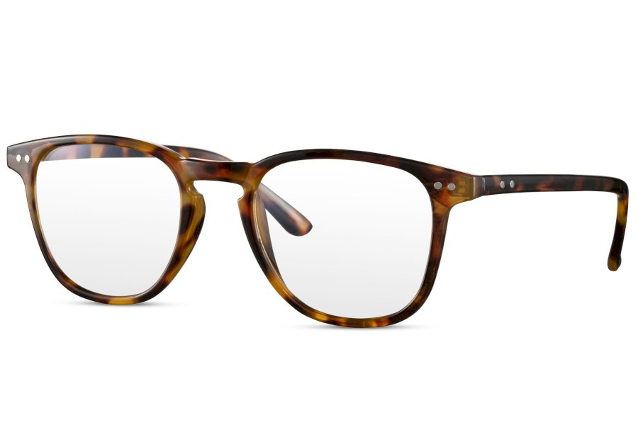 Lexen Square Brown Full Rim Eyeglasses