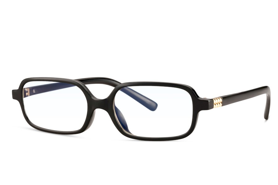 Rekto Rectangle Black Full Rim Eyeglasses