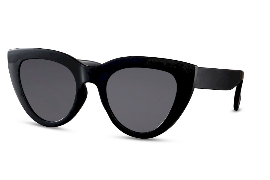 Velisse Cat Eye Black Full Rim Sunglasses