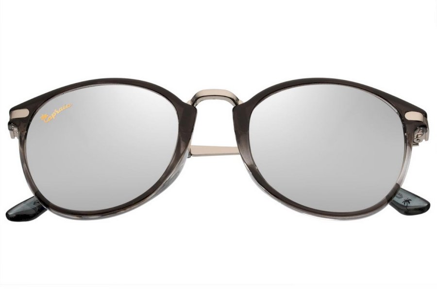 Lacrima4 Round Silver Full Rim Sunglasses