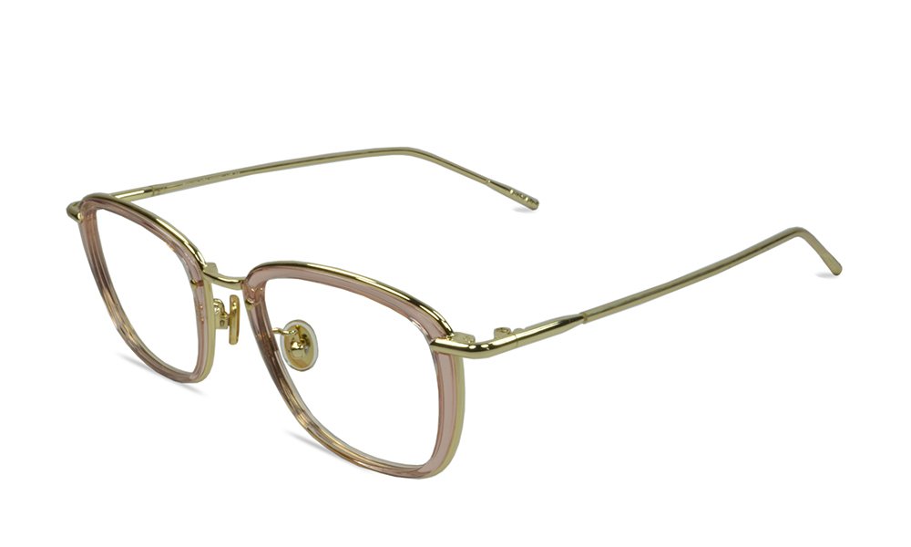 Emma Square Pink Full Rim Eyeglasses