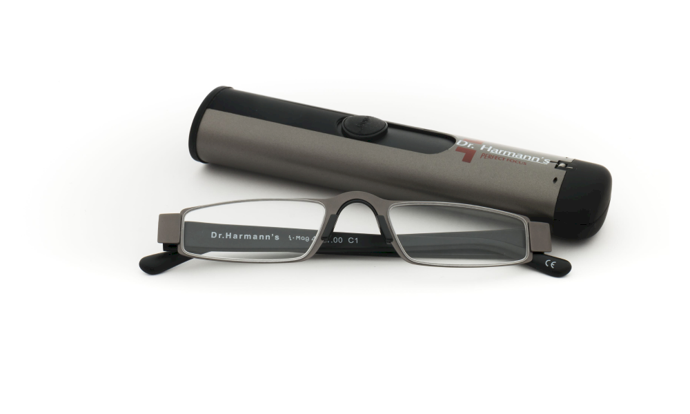 imag4 Rectangle Gunmetal Full Rim Readingglasses