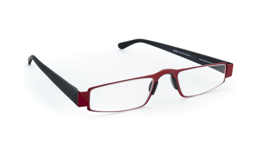 imag4 Rectangle Red Full Rim Readingglasses