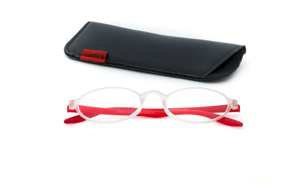 Library7 Oval Clear Full Rim Readingglasses