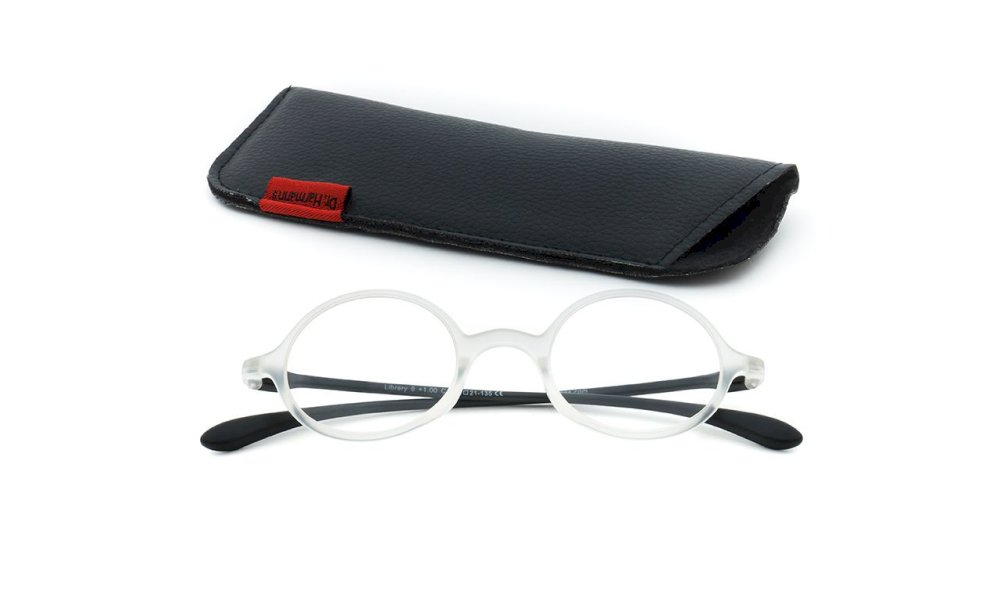 Library9 Round Black Full Rim Readingglasses