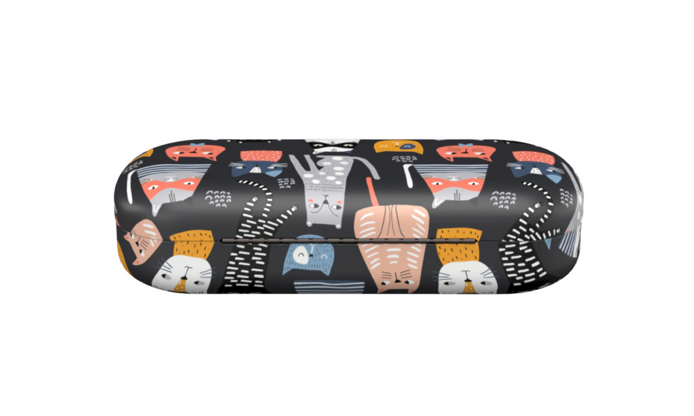 Crazy Cats Hard Case  Multicolour  Cases